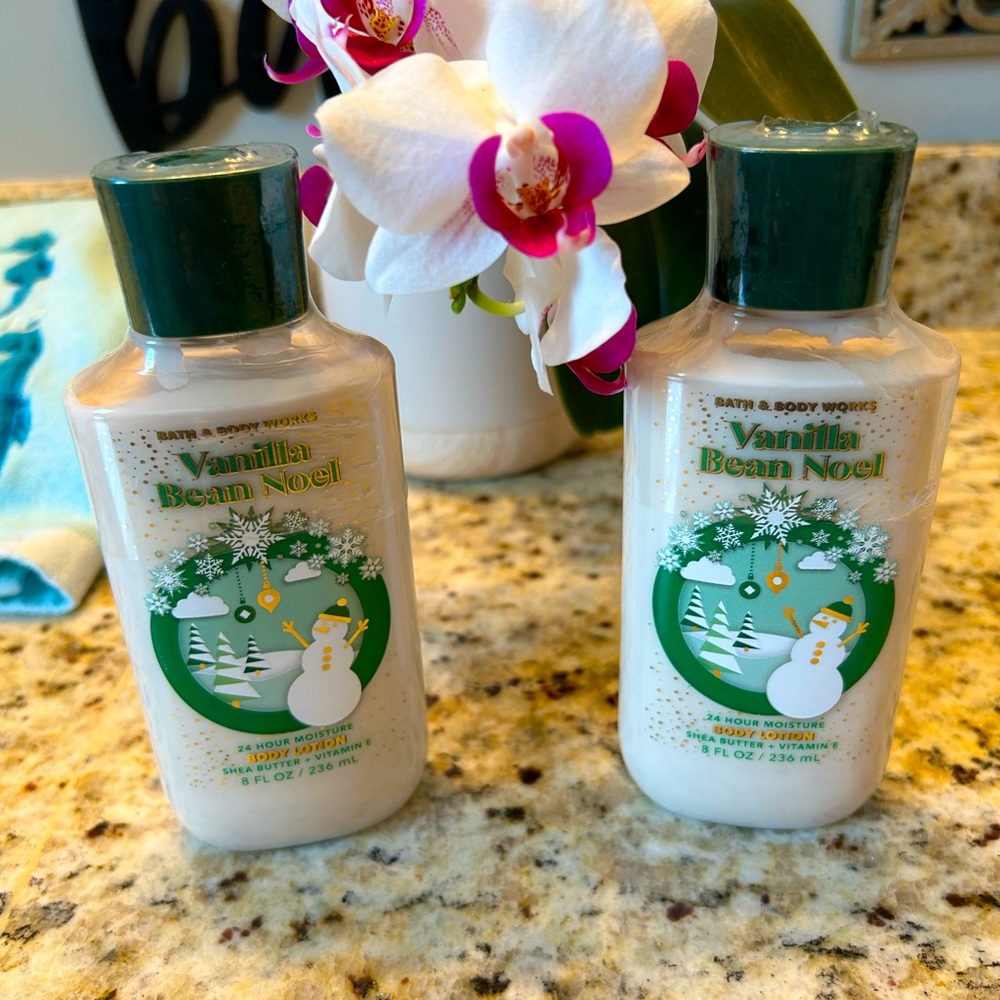 🆕🎄🧴2-Pack BBW Vanilla Bean Noel